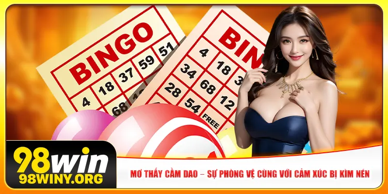 Mơ thấy cầm dao – Sự phòng vệ cùng với cảm xúc bị kìm nén
